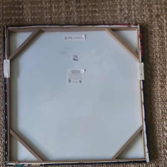 Kirklands Multicolor Patchwork Bird Wall Art - Picture 3 of 4